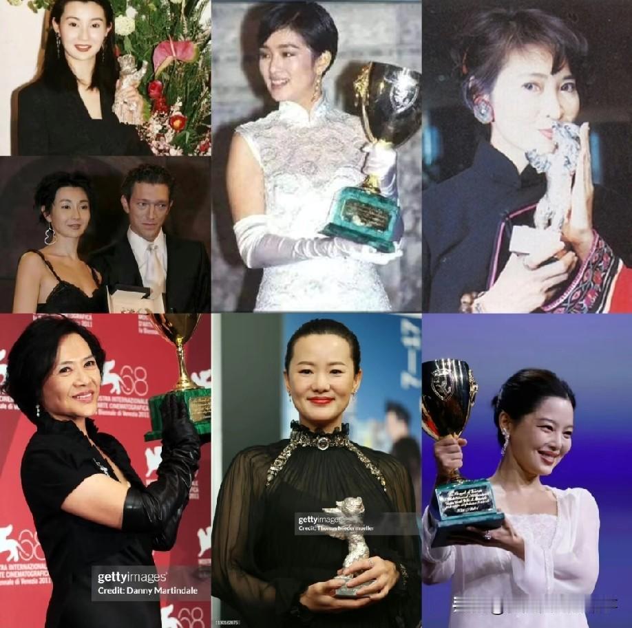 华语影史六位欧洲三大影后，谁是你心中的TOP1？截至目前，华语影史共有六位
