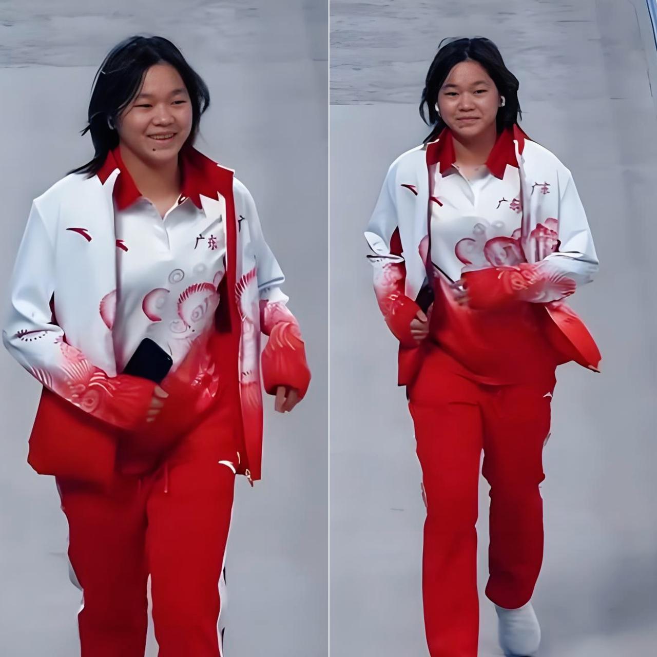 这次全红婵复出，她存在一个很大的问题，就是她整个人比之前胖了一圈打脸了，喷子