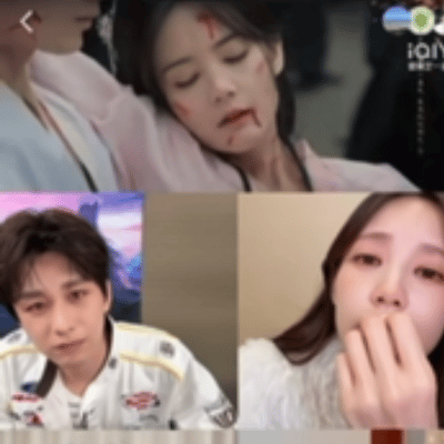 成毅李一桐陪看哭了谁家CP都是小哭包？喔原来是有富瞳享~没有人可以面无表情的看