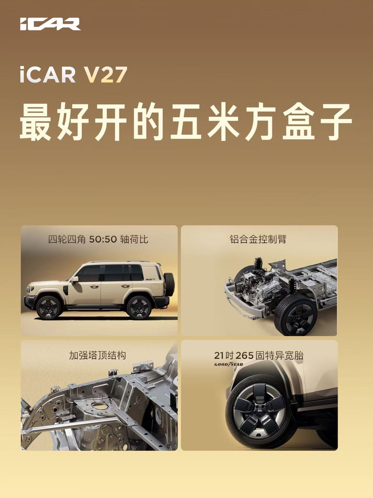 我等了半年的iCARV27终于来了！5米增程方盒子，好看好开还有好智驾两驱猎鹰