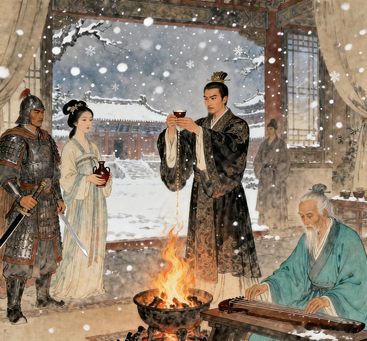 内容：620年，李渊迎娶张婕妤。李淳风瞥了一眼新娘，面露惊色，对李世民说道：“此