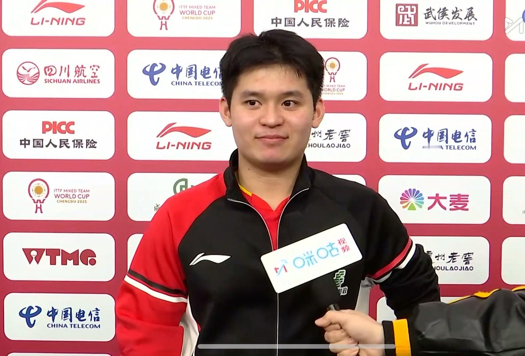 王楚钦林诗栋vs勒布伦兄弟非常完美，非常顺利，非常稳……