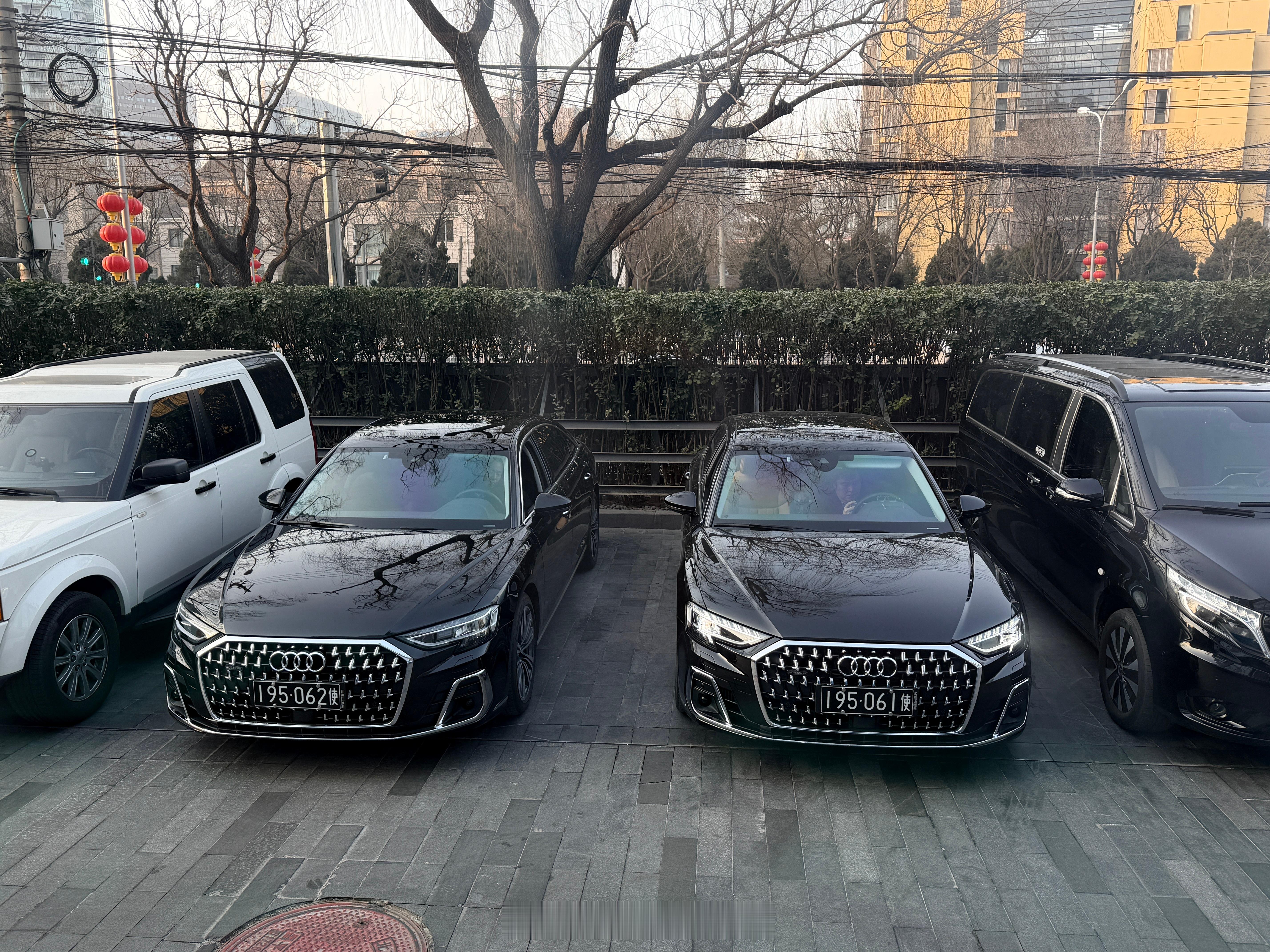 北京四季酒店门口的奥迪，真压得住场面北京·北京四季酒店
