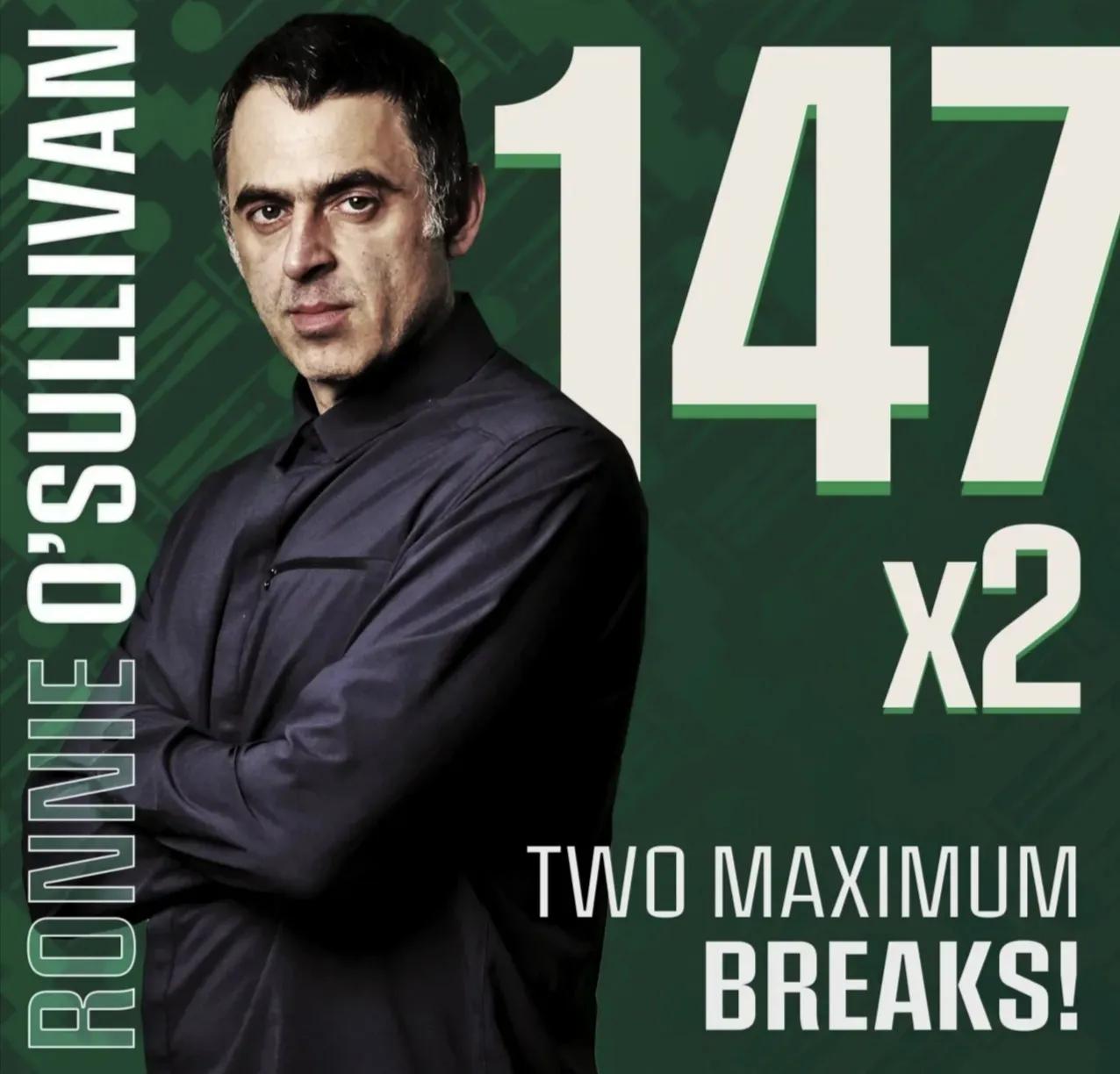 奥沙利文147既可以是七年之痒，也可以只是七局之获！谁都知道奥沙利文是个天才，