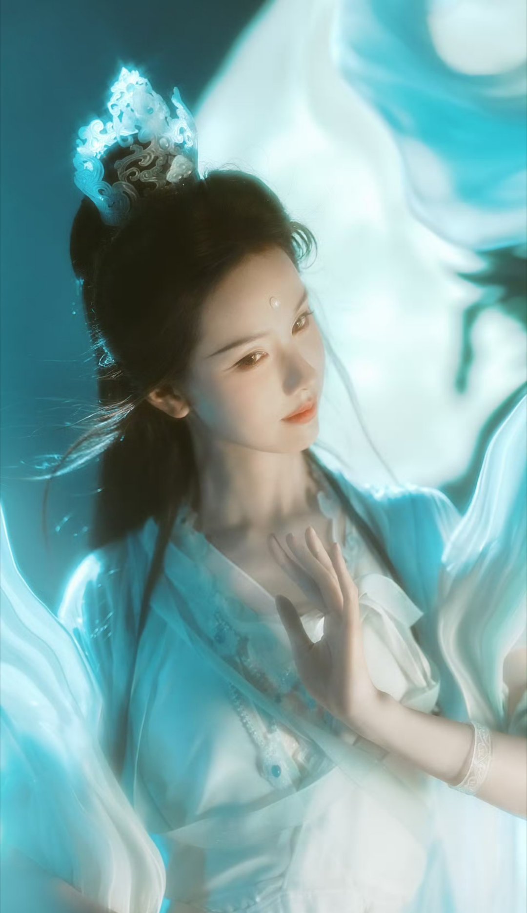 陈都灵身上的飘带20多斤什么居然二十斤[哭哭]但是效果好好[祈祷]陈都灵真的辛苦