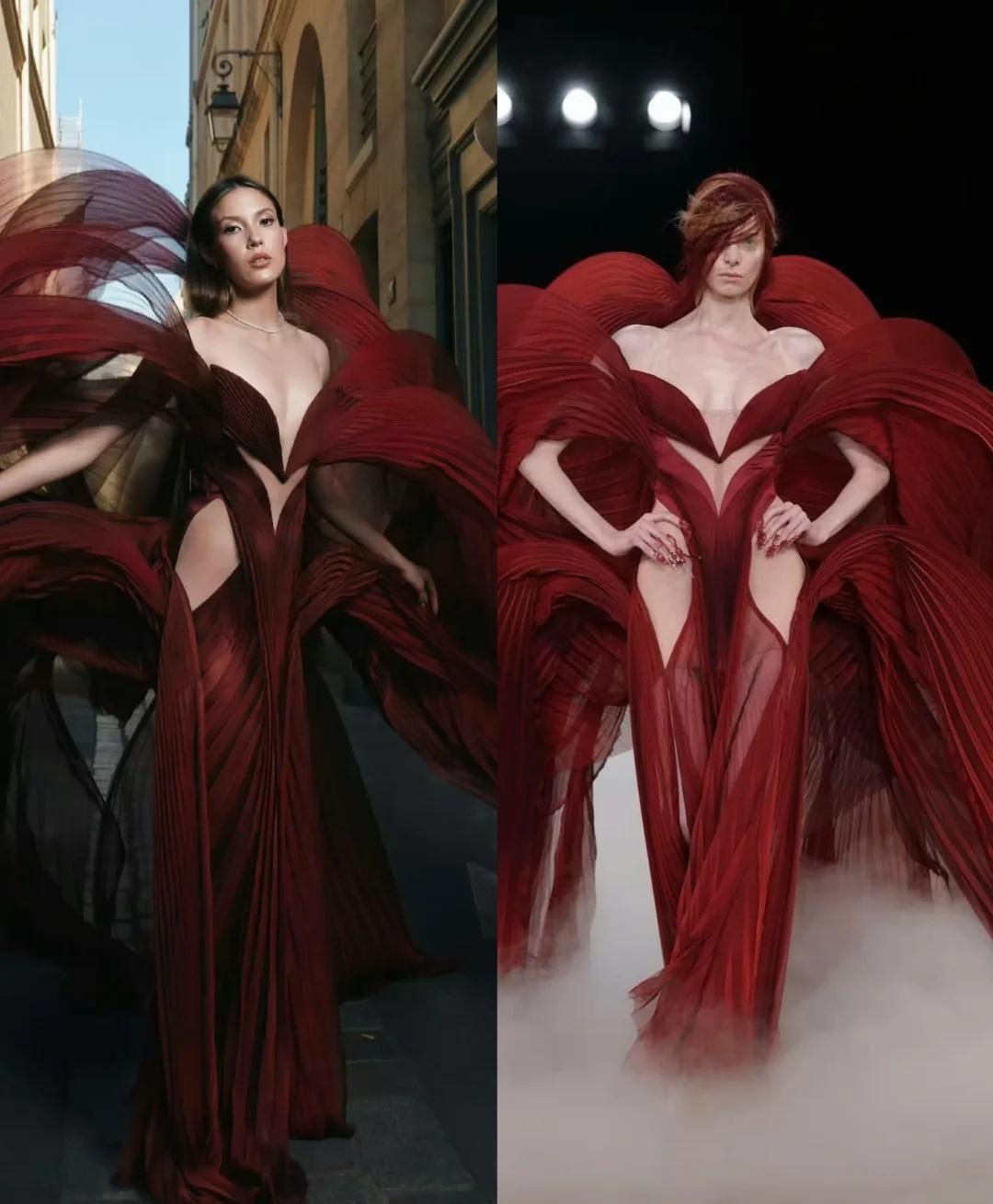 谷爱凌全球首穿！谷爱凌演绎IrisvanHerpen2026秋冬高定，带