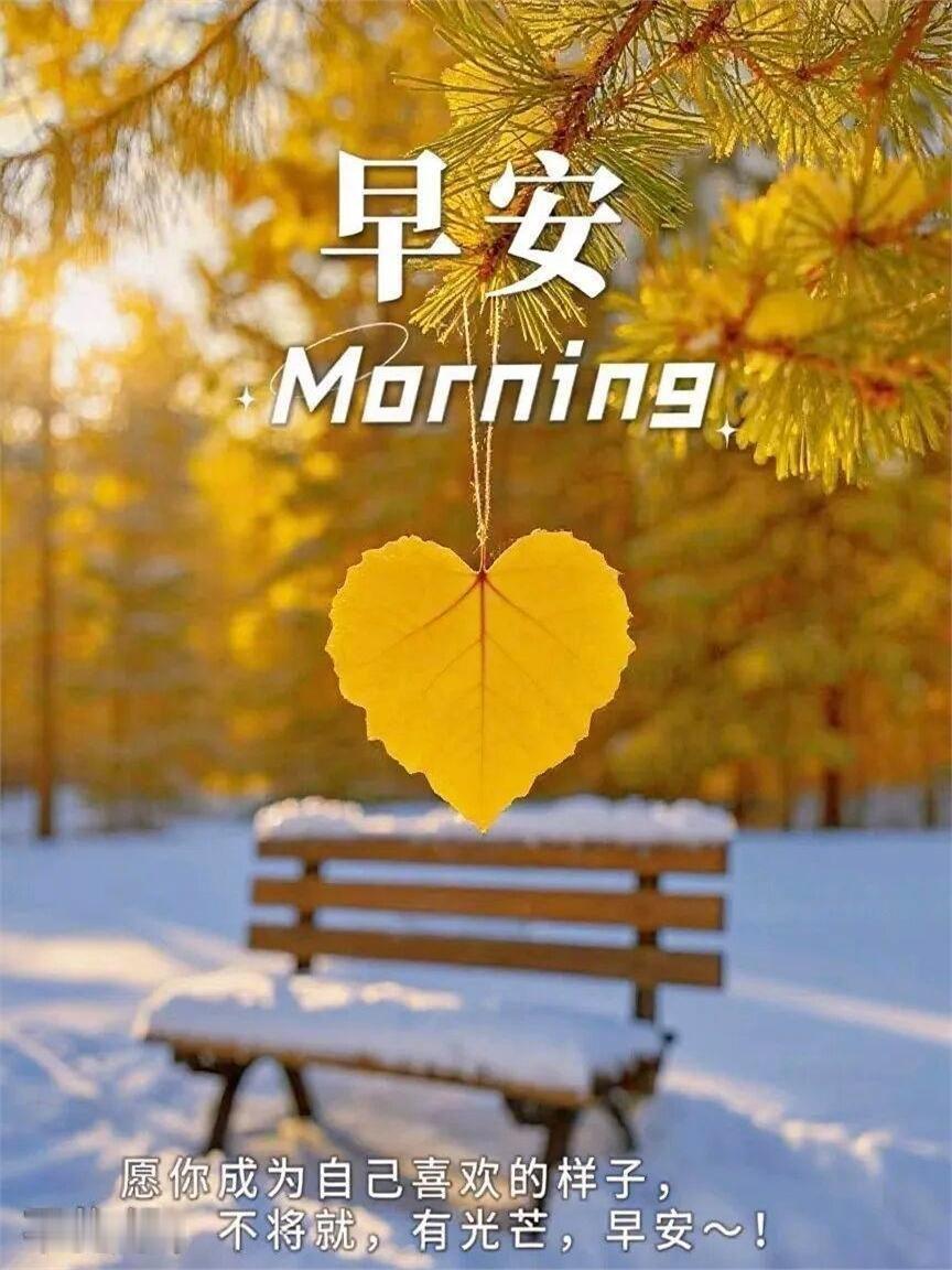 早安早安不是一句客套话，它更像一种轻轻落地的惦记。