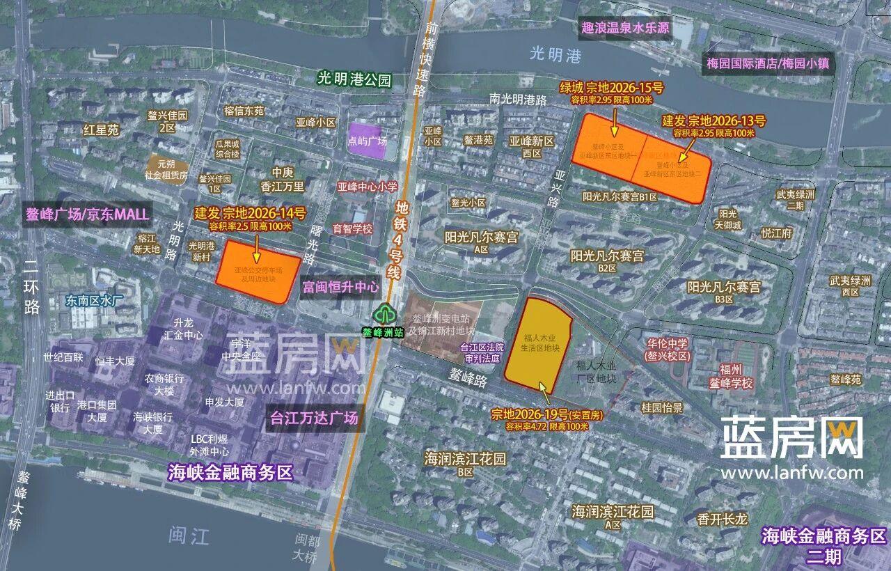 此前福州四城区今年三次土拍合计出让金仅7.6亿元，远低于以往水平。此番第四次出让