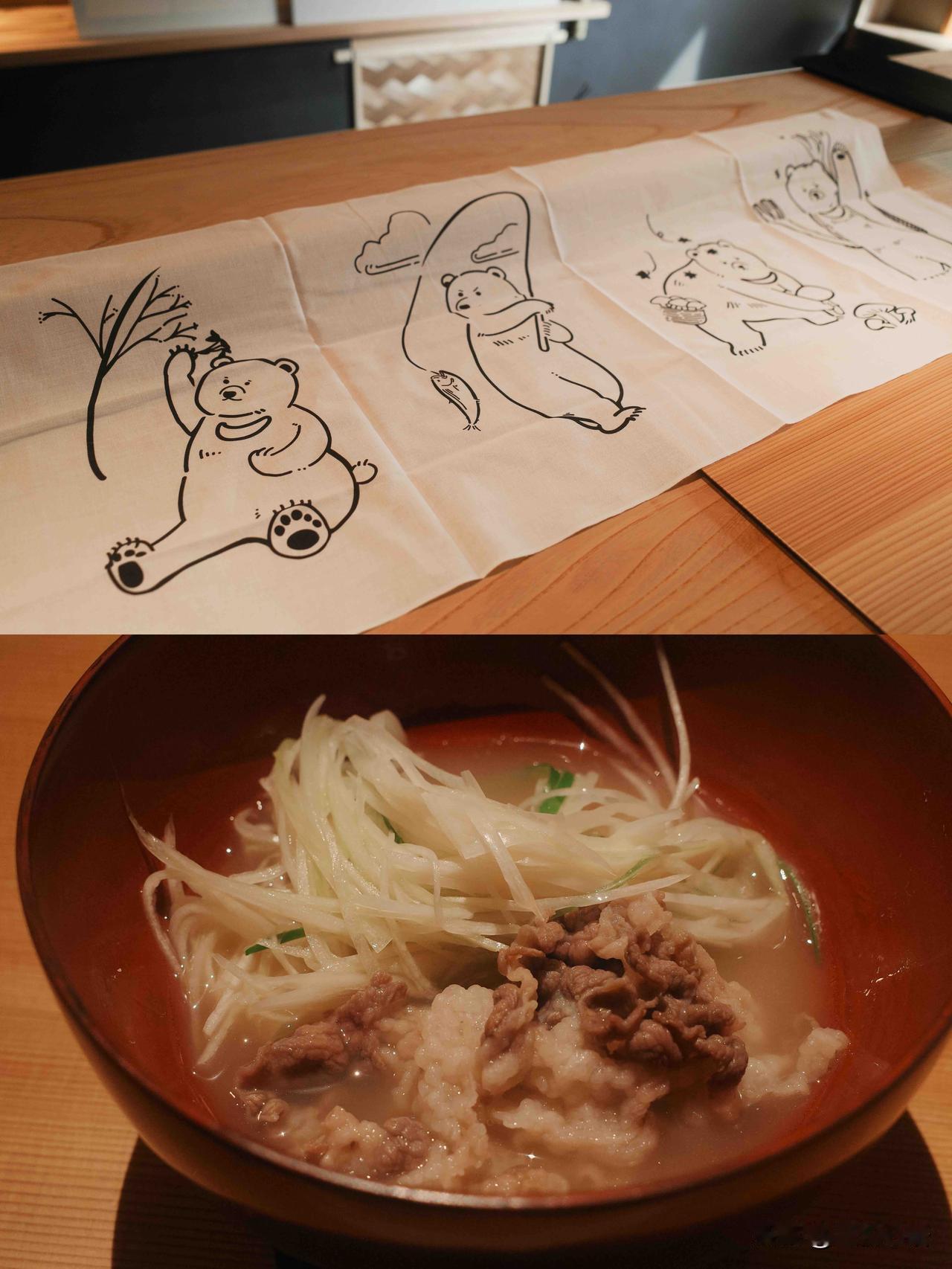 在日本长野县居然吃了顿熊肉宴！朋友喊我三缺一聚餐，到店才知道要吃熊，我直接一