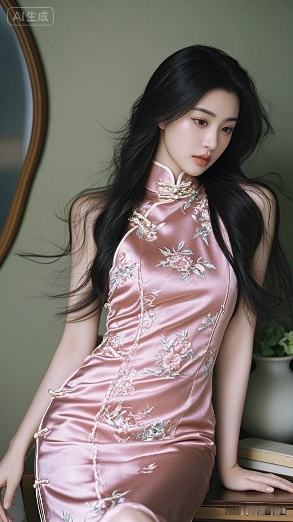 优雅旗袍，东方美人，韵味十足！