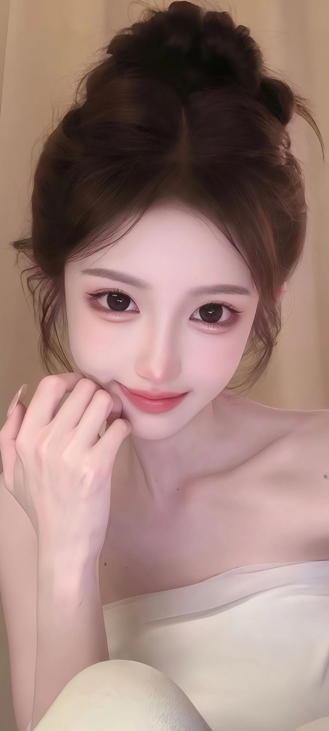 美女壁纸|眉目含情舍不得换掉