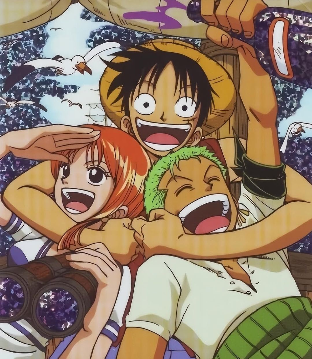 海贼王海贼王1999年的草帽团初始三人​​​