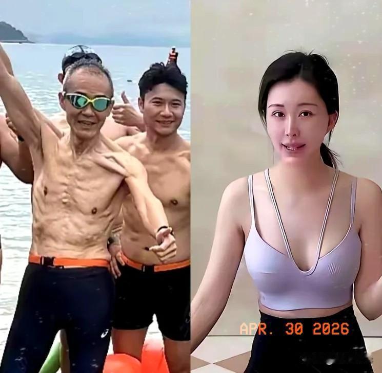 73岁的王石把上衣一脱，本想对着镜头秀一把“硬汉身材”。可网友们的镜头一推近，看