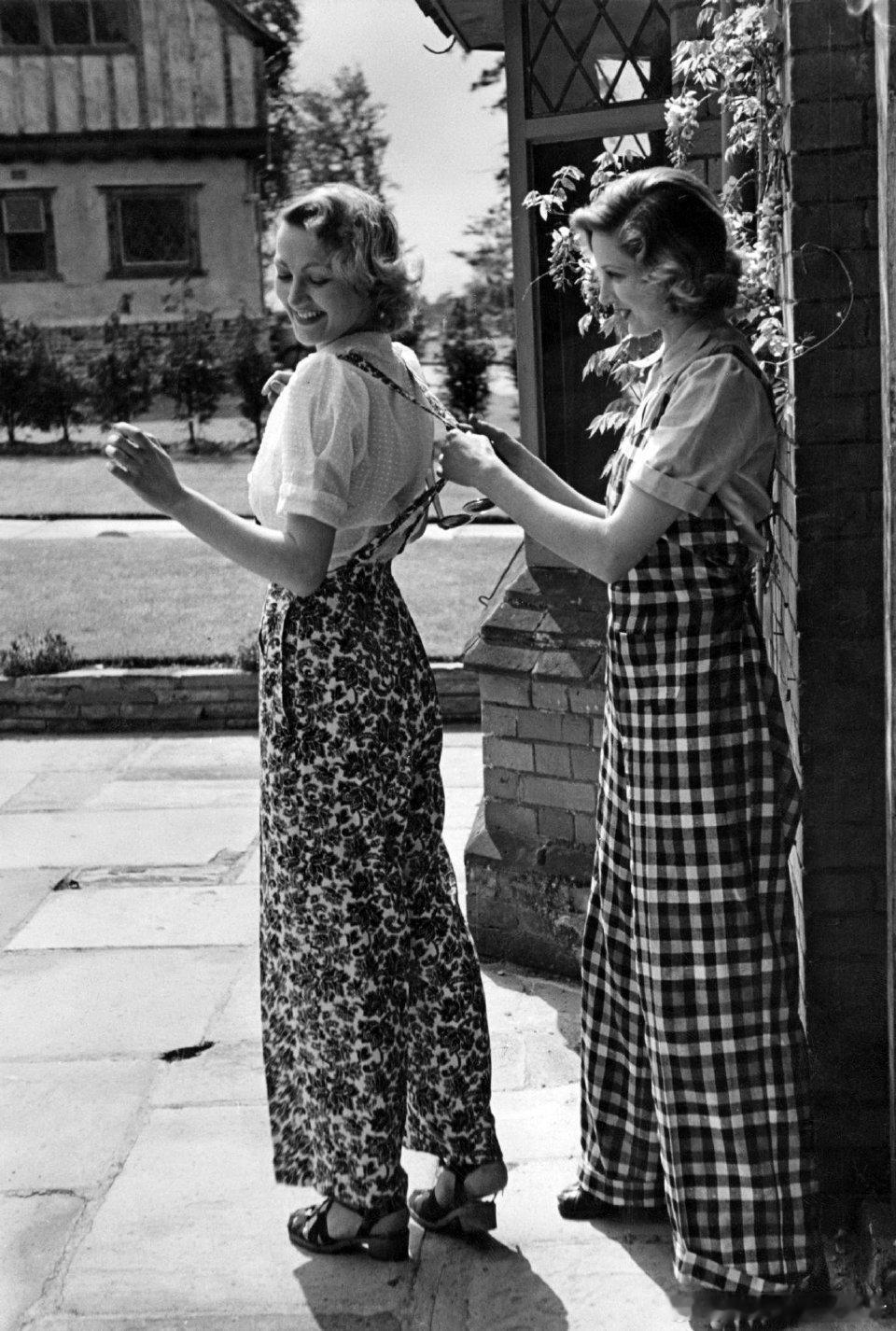 1941年英国的时尚女性