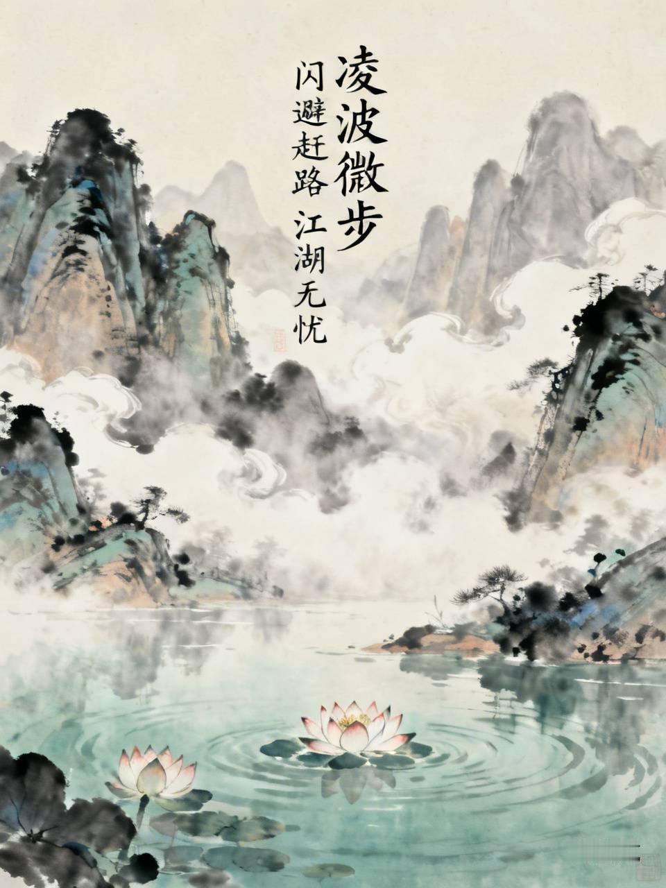 说真的，金庸武侠里我最想练的功夫就是凌波微步。完全不是为了打架，这门功夫根本就