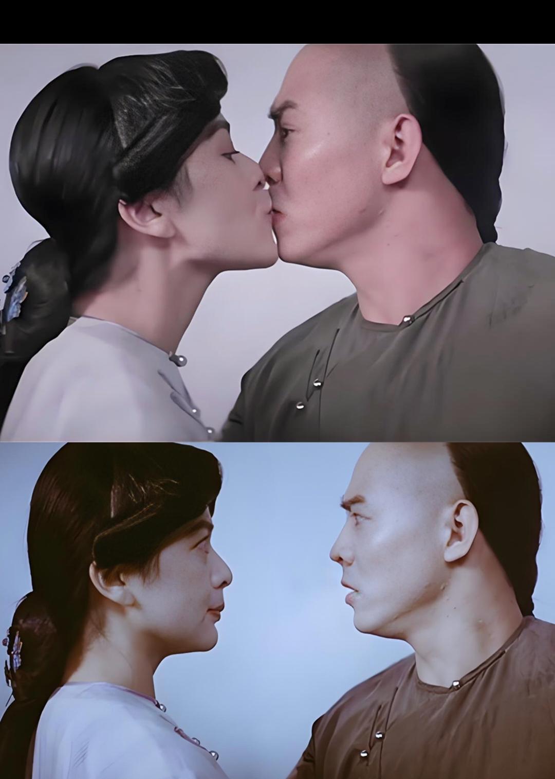关之琳说李连杰演吻戏都害羞的不行这哪是害羞这分明是怕小娇妻利智