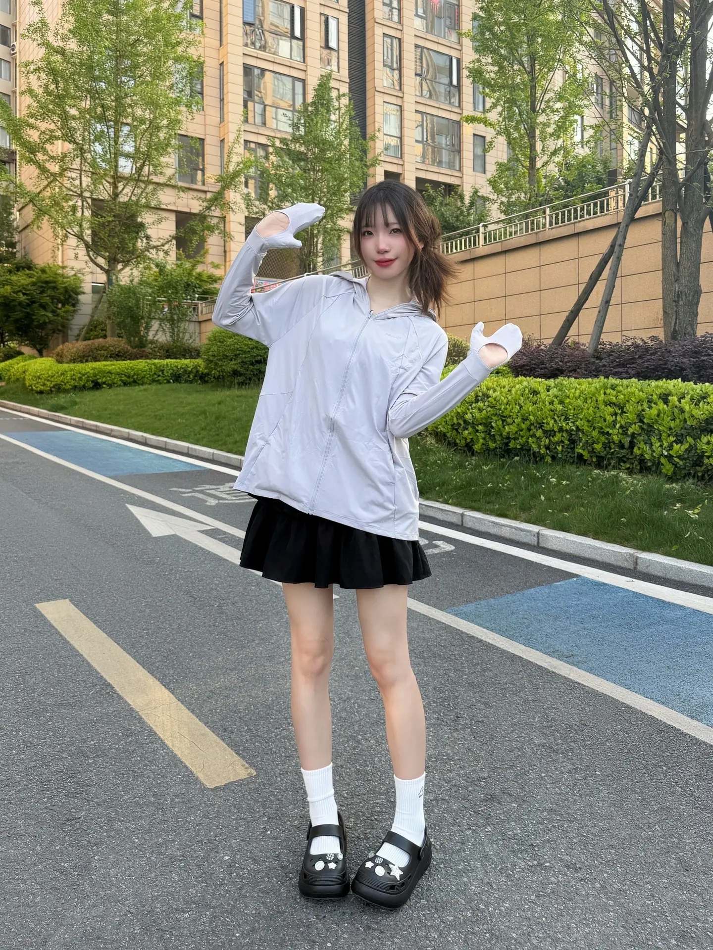 夏天就要穿防晒衣😜。