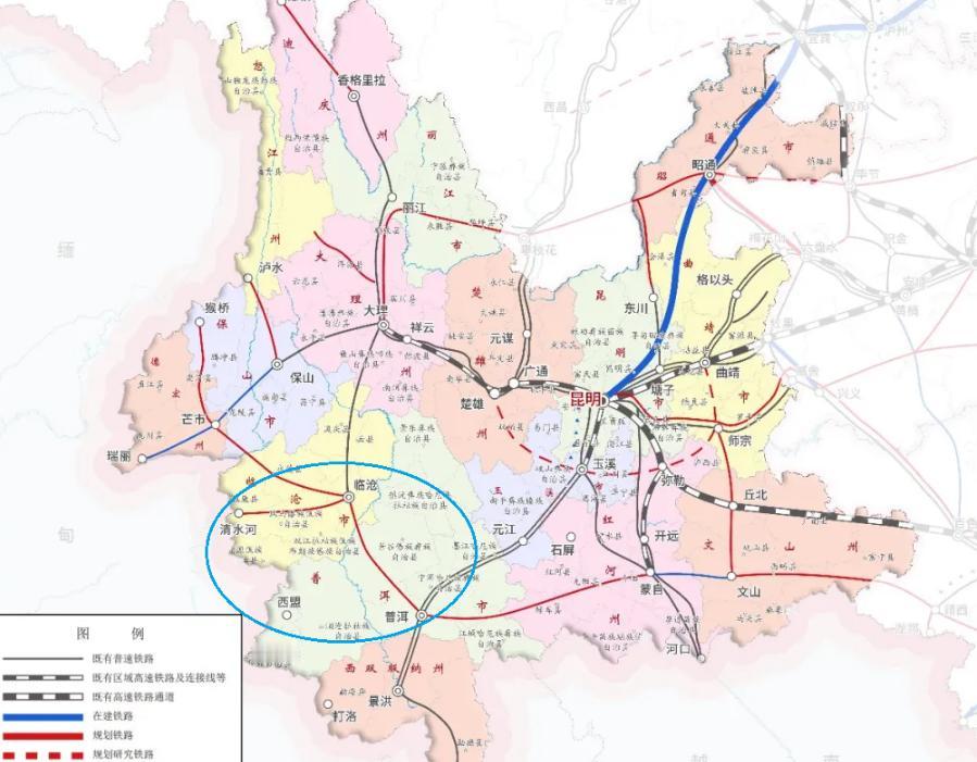 云南边境2条铁路传新消息：争取“十五五”开工！8月16日，临沧市交通运输局对网
