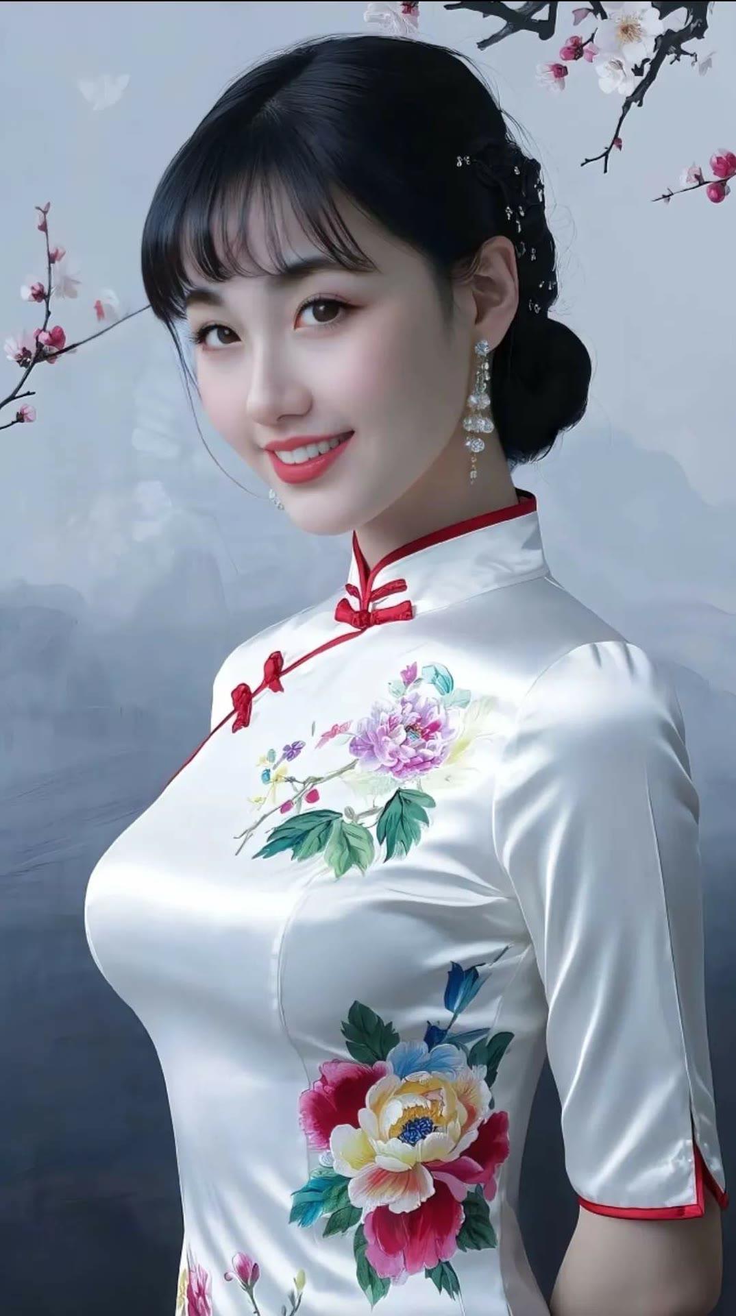 古典旗袍，惊艳了时光🌸💃