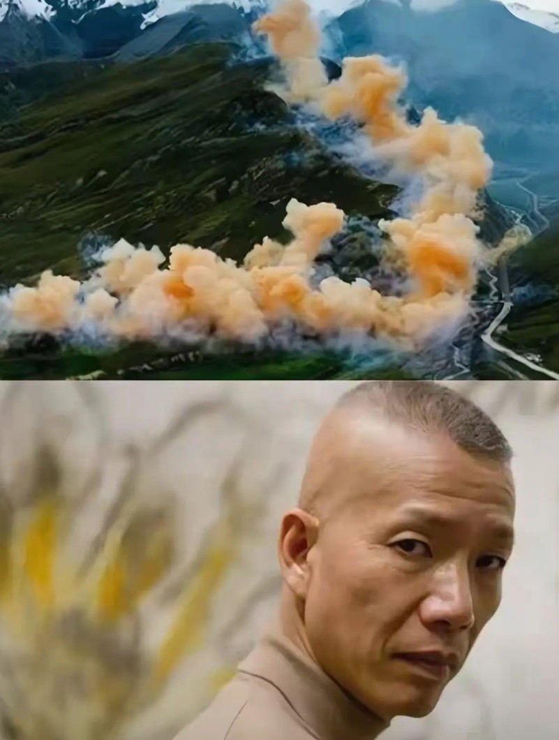 始祖鸟老板估计现在后槽牙都要咬碎了！没想到，蔡国强承诺的烟花表演是环保的，不