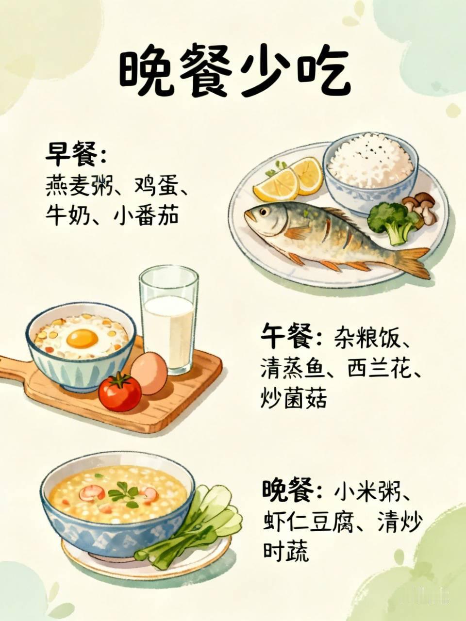 一日三餐里，最该少吃的是晚餐。人体夜间休息，肠胃蠕动变慢，晚餐吃多会加重肠胃负担