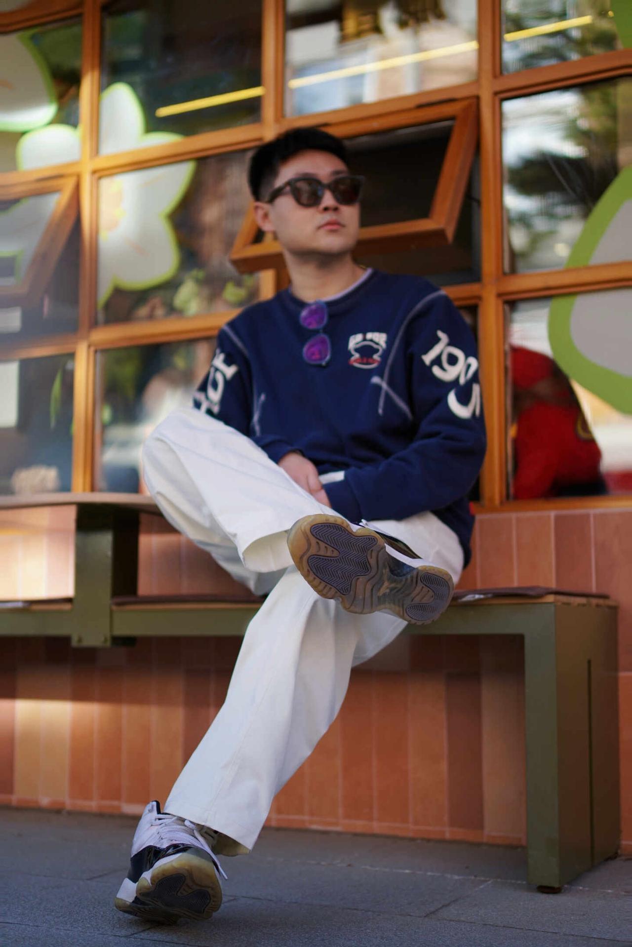 北京暖和起来了终于可以脱掉羽绒服了街拍潮流online