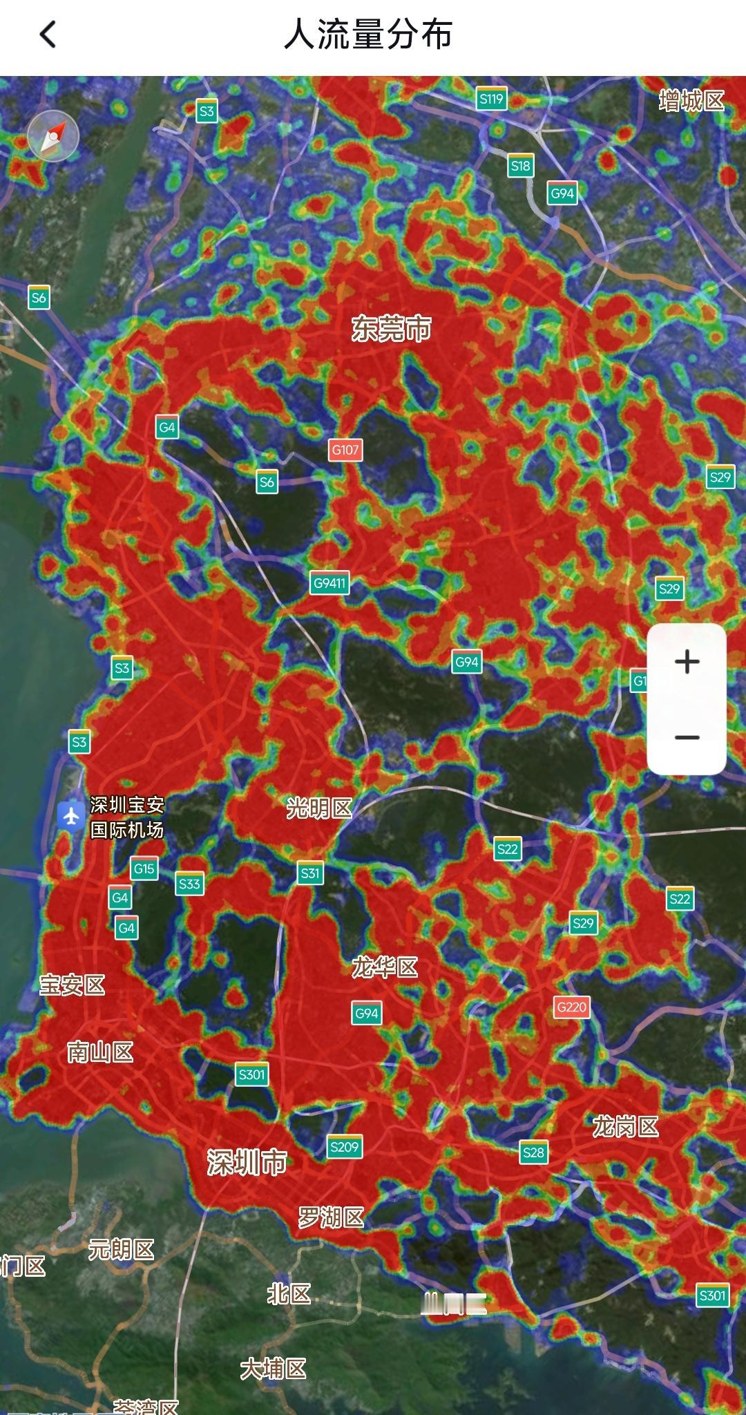东莞这几年发展很快，市区面积跟深圳真的是旗鼓相当。更主要的是现如今东莞市区人口密