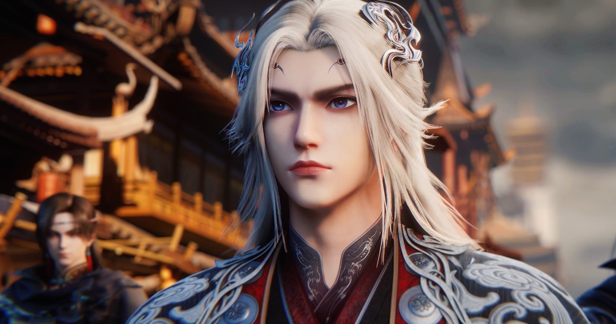 怎么会有人动漫建模和同人图都这么帅王林的美貌仙逆的容颜具象化了