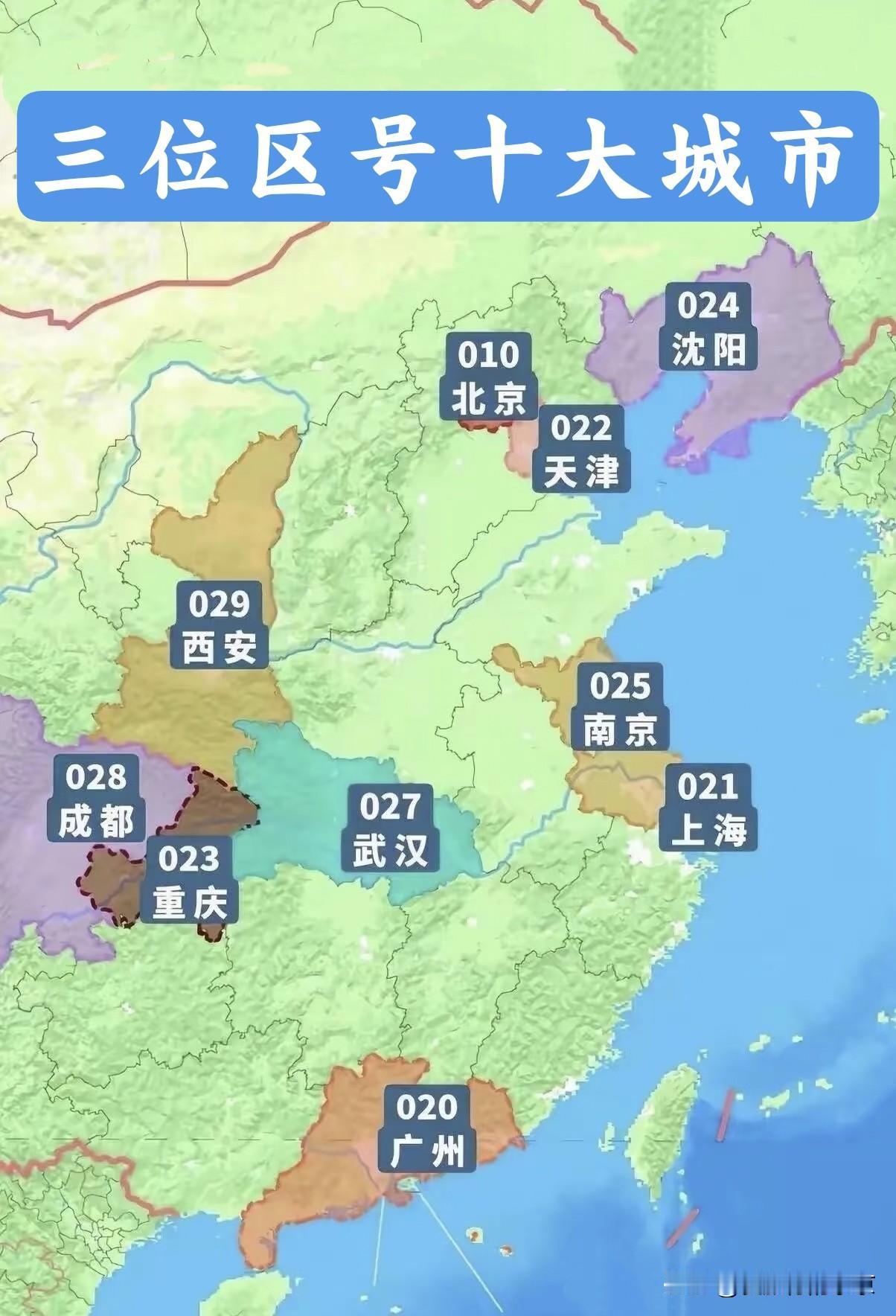 拨号键盘时代，026为啥空着？三位电话区号的十大城市，从010北京～020广