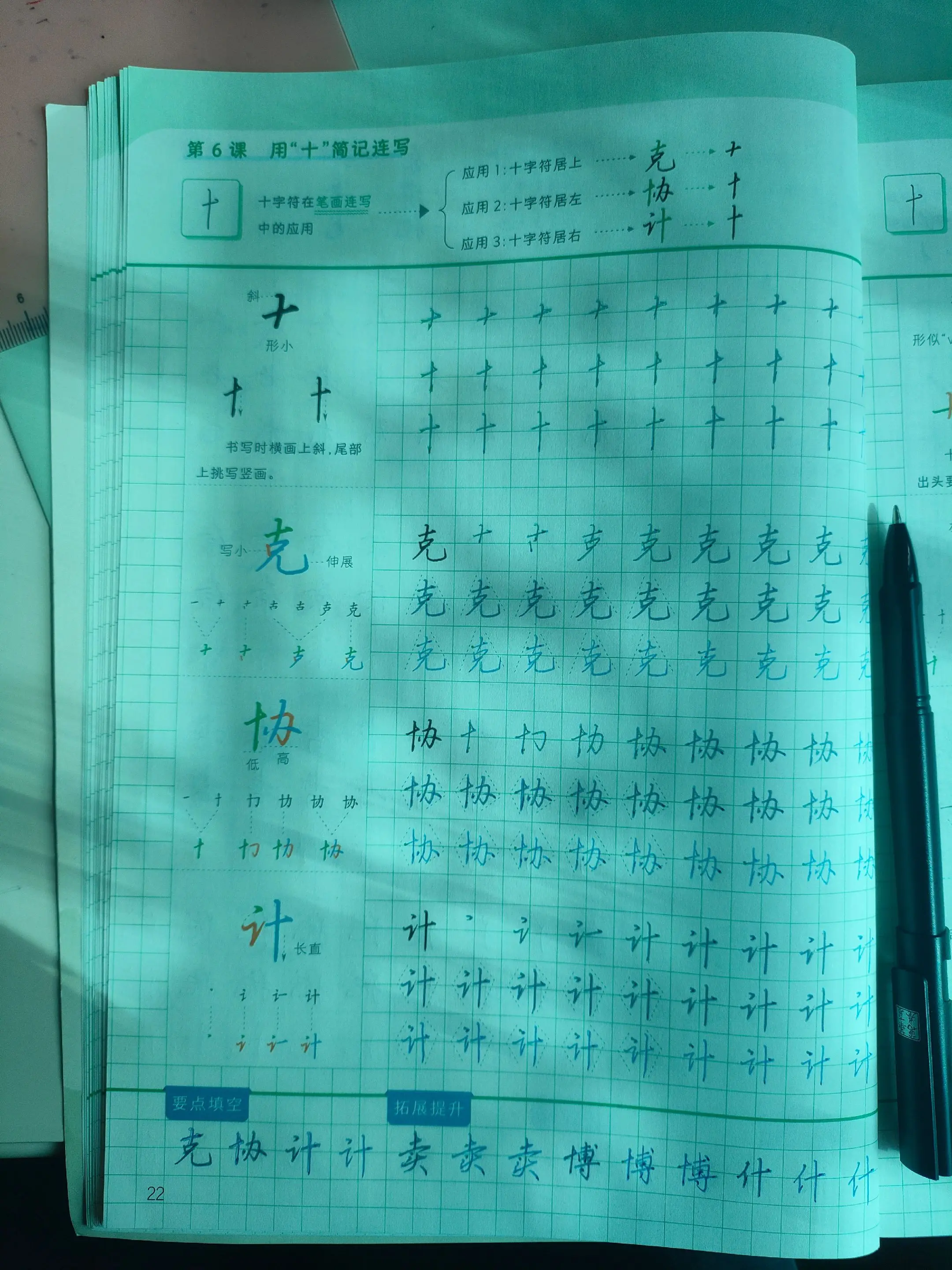 老人练字第20天