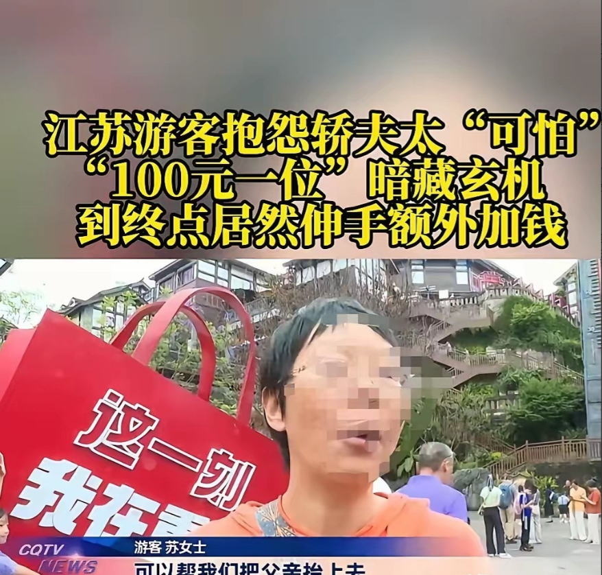 “太过分了！”近日，重庆女子雇挑夫抬85岁父亲，谈妥“100元一位”。谁知抵达后