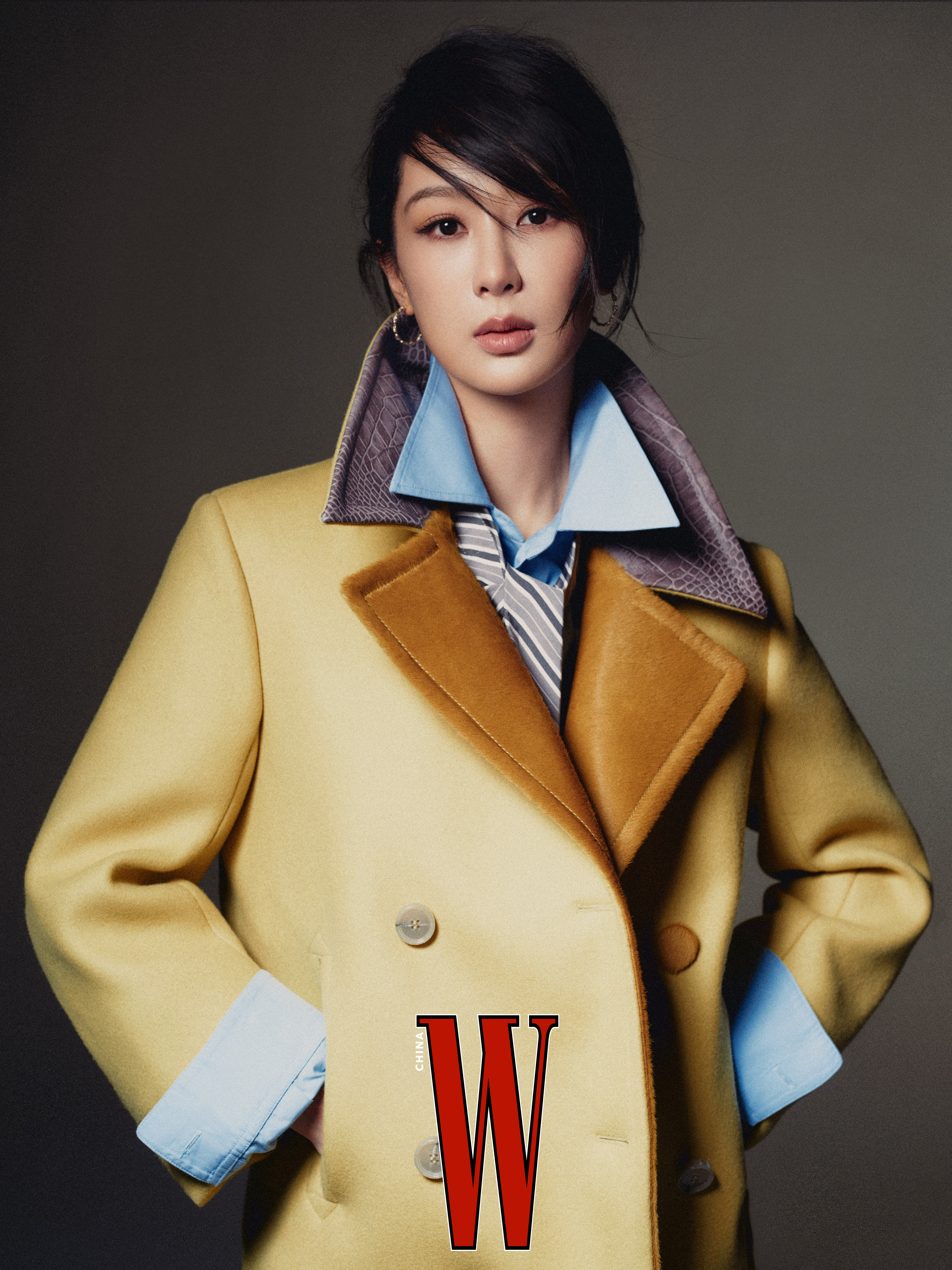 杨紫出镜《W》中文版TheGreatPerformanceIssue特别企