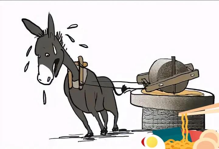 驴拉磨梗狠狠戳中外卖员这个反常识的驴拉磨梗，翻过来品才更扎心！1. 驴