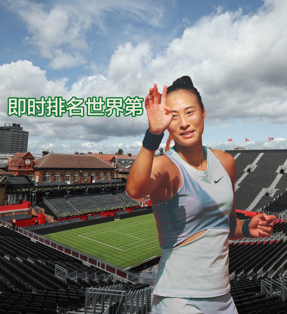郑钦文晋级女王杯四强收获195分，目前即时排名升至世界第四！下周能不能首次成为t