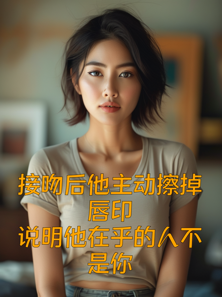 接吻后他主动擦掉唇印，说明他在乎的人不是你