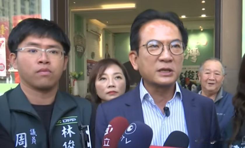 林俊宪：支持陈亭妃赢得台南市长在台南市长初落败的绿委林俊宪今天（15日）中午