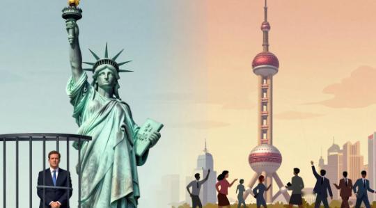 顶尖人才全往美国跑，为何中国反超了？扒开美帝千年的“吃人”规则！很多人曾困惑一