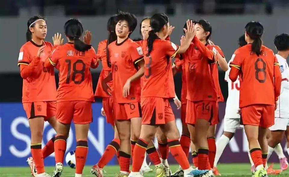 小组第一！U17中国女足6：0泰国，中国女足射门总数以91：1遥遥领先！北京