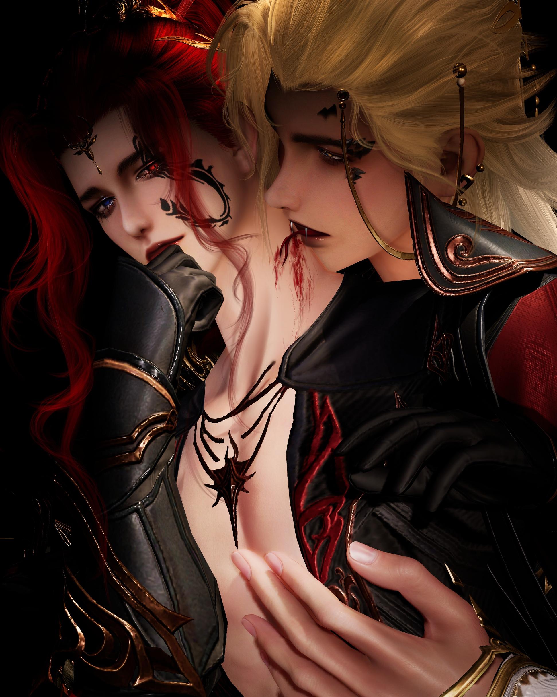 被吸血鬼盯上了...    整了点吸血鬼pa吃吃