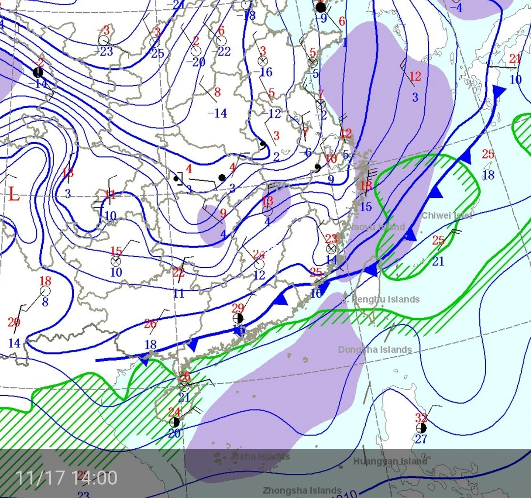 广东降温时间表出炉！周二~周四，冬衣上阵