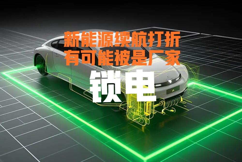 标称500公里实际跑280，央视曝光锁电开新能源车的朋友，有没有发现一个诡异的