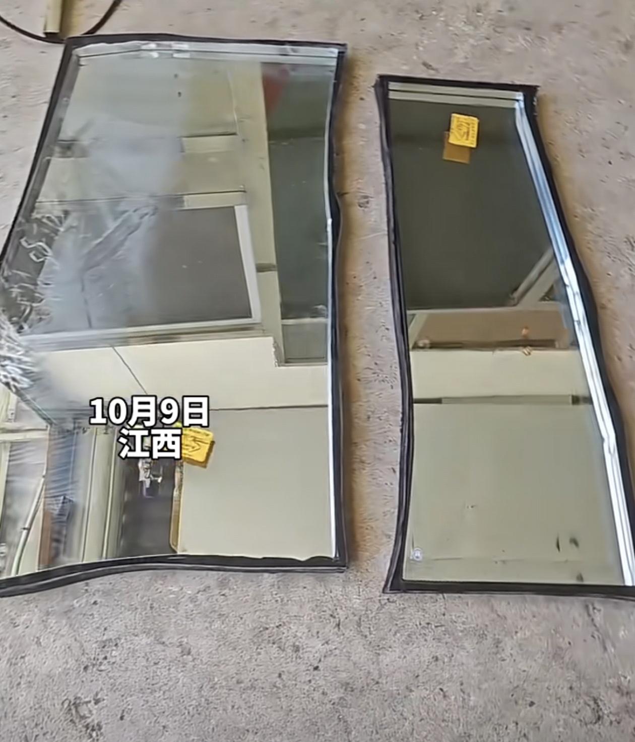 “脑袋被门挤了！”割玻璃的看到成品后，和卖玻璃的看到订单时，肯定都会觉得对方的