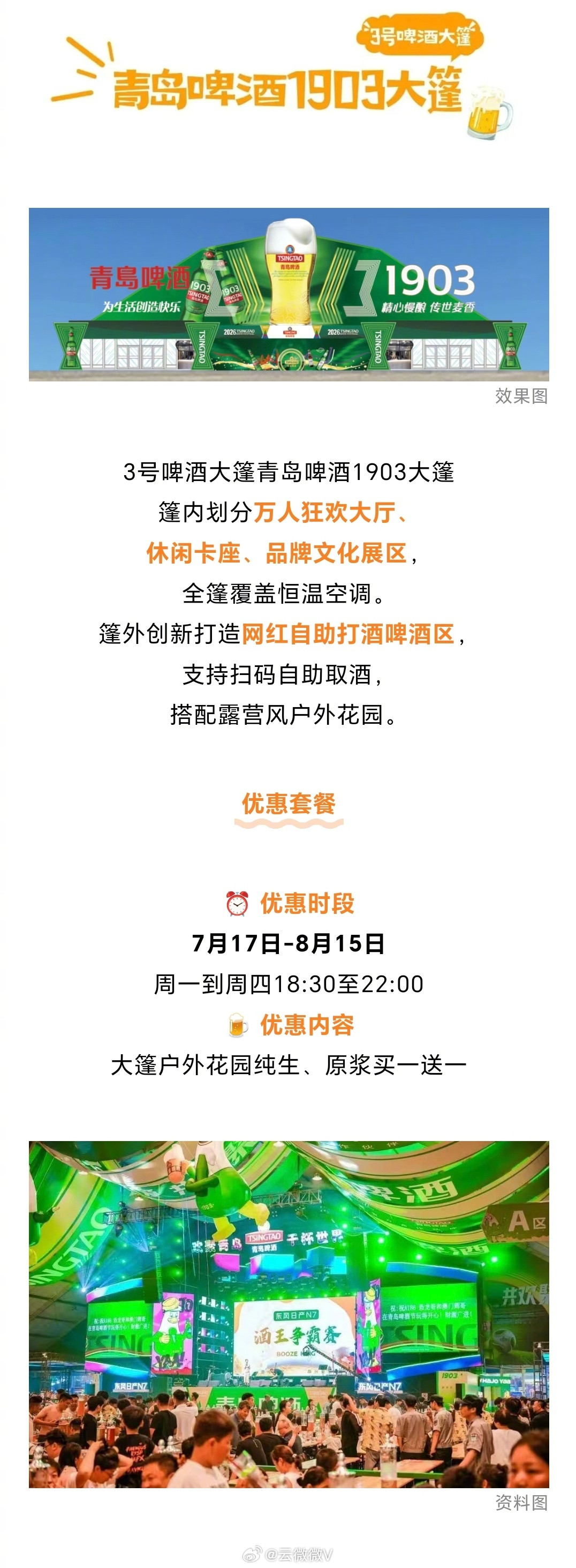 青岛与世界干杯【第36届青岛国际啤酒节，焕彩西海岸！】本次西海岸会场将在每晚开