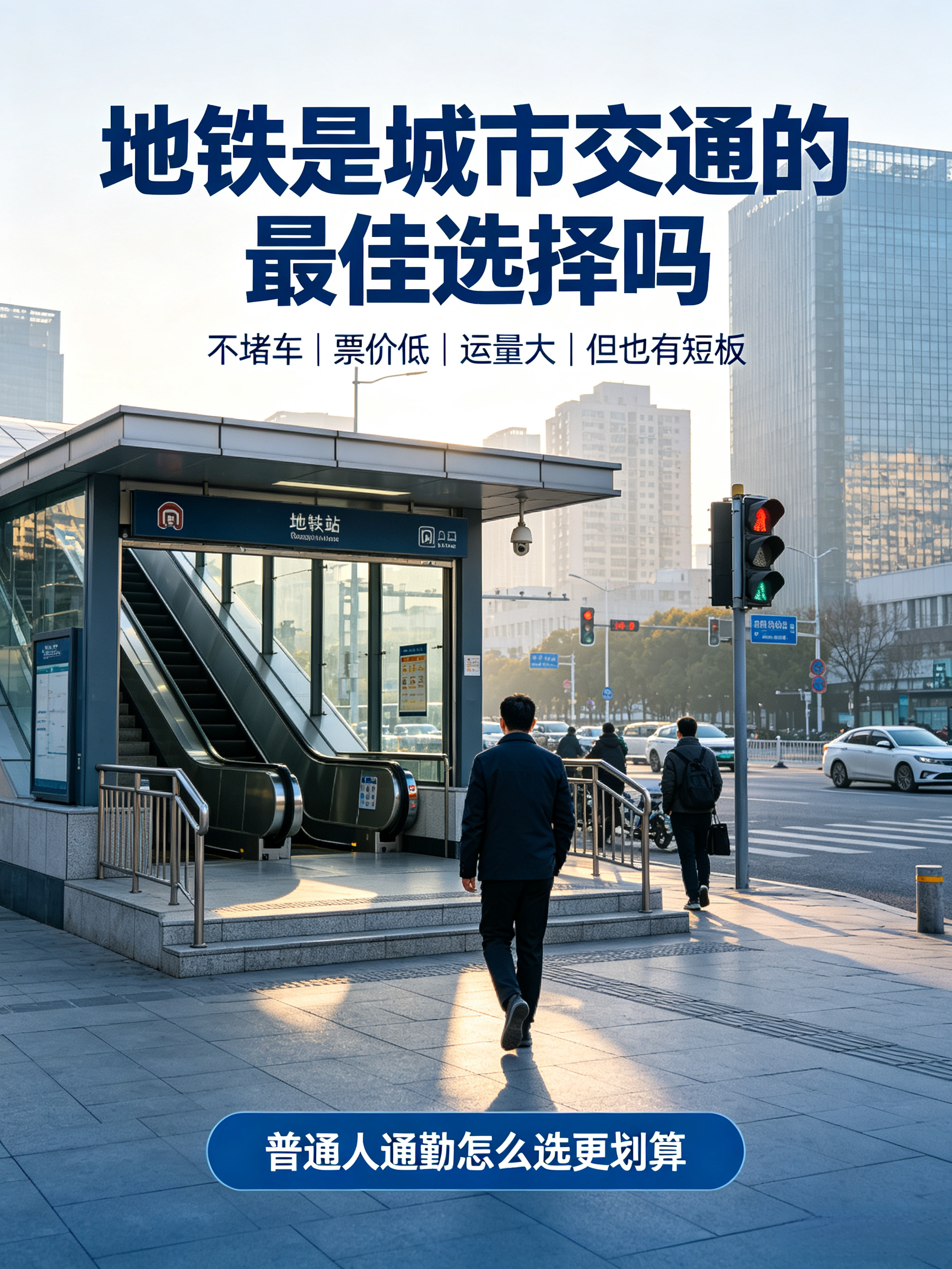 出门通勤，很多人都会纠结：开车堵、公交慢、打车贵，地铁渐渐成了不少人的首选，但它真的是一座城市里最好