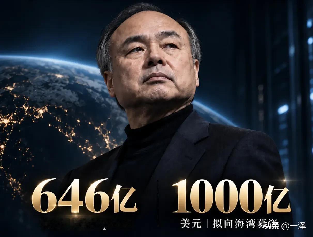 646亿美元还不够，孙正义打算再募资1000亿投资OpenAI。这是有远见，更是