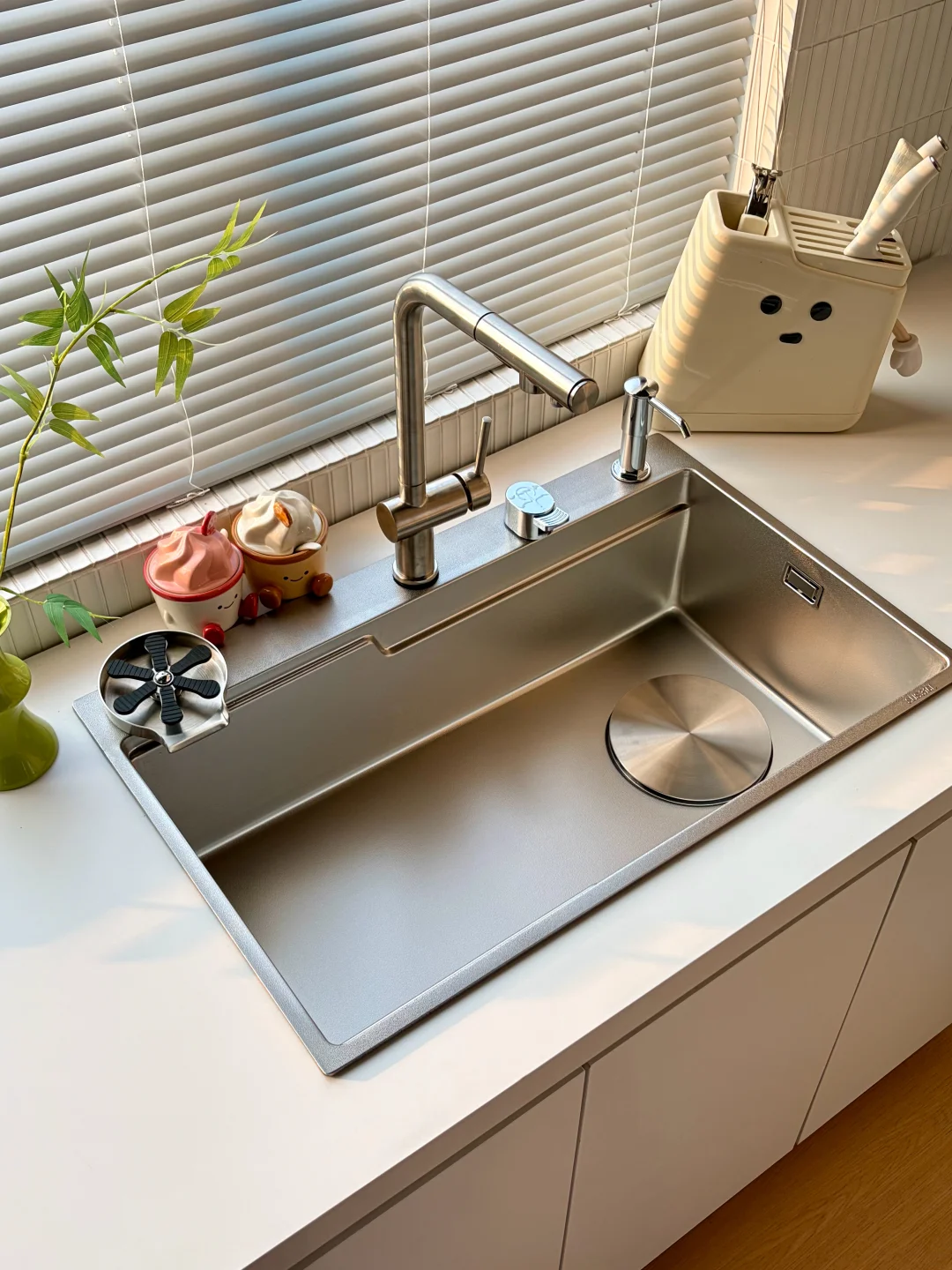 厨房硬装收尾✅ 台面+水槽选购心得分享