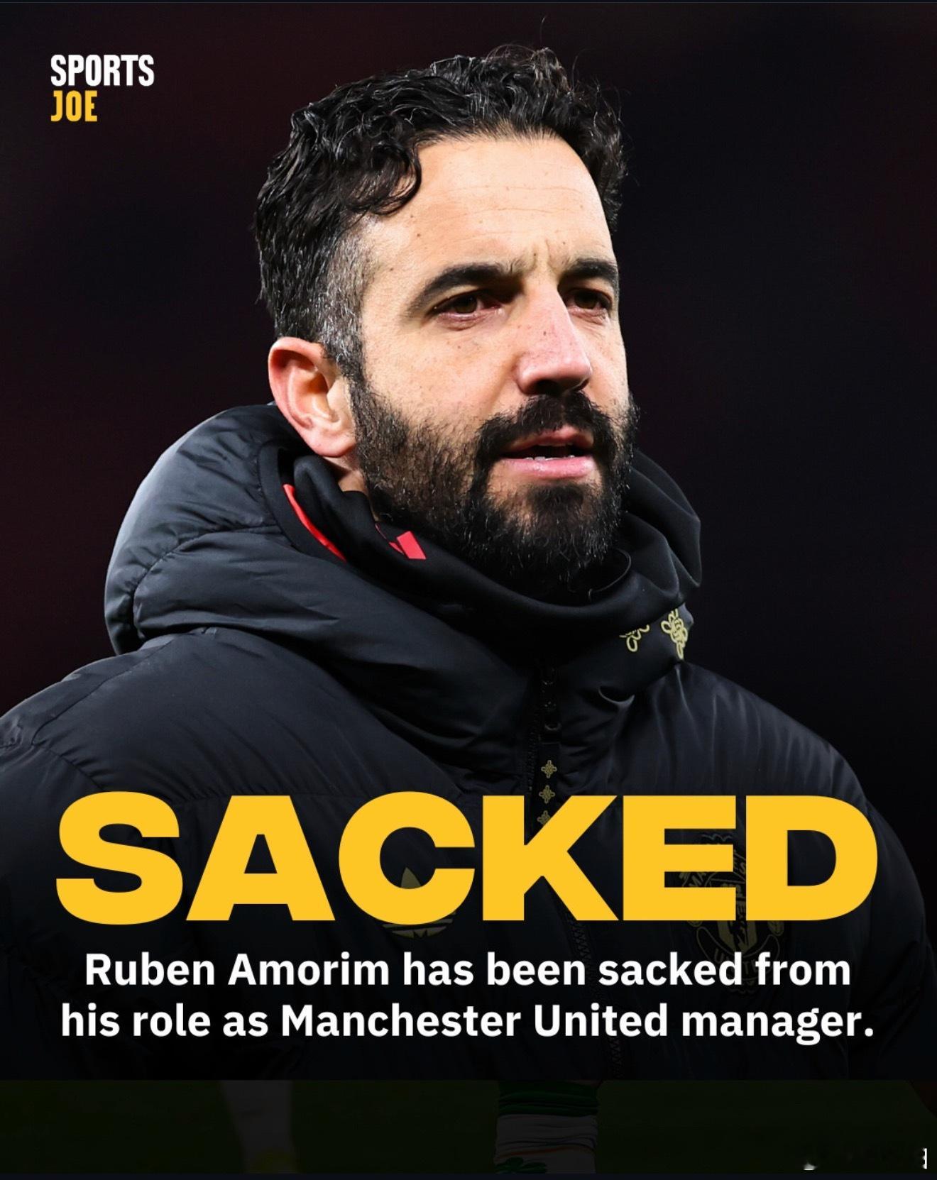 曼联主帅阿莫林下课曼联解雇阿莫林阿莫林突遭解雇！有点突然哦。他和曼联的合同原本