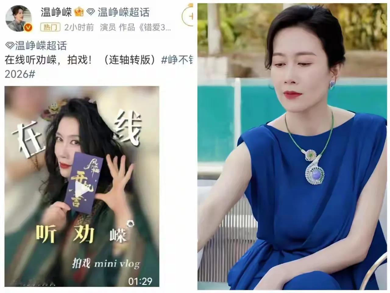 温峥嵘退出《浪姐》回归影视，找准自己的赛道，才是最体面的选择温峥嵘退出《浪姐