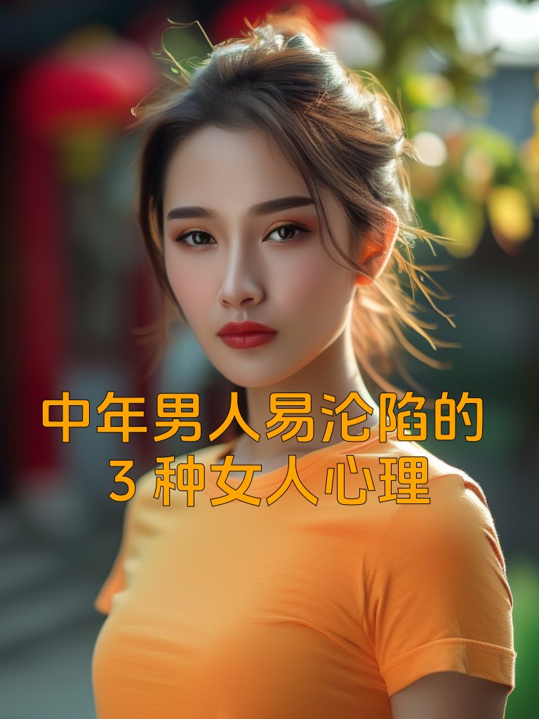 中年男人易沦陷的3种女人心理