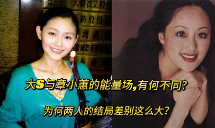 大S跟章小蕙，他们遇到一样的魔鬼，离婚都是要把女性毁了，金钱，名誉，孩子，但是章